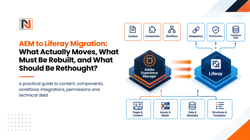 AEM to Liferay Migration- What Actually Moves, What Must Be Rebuilt, and What Should Be Rethought?